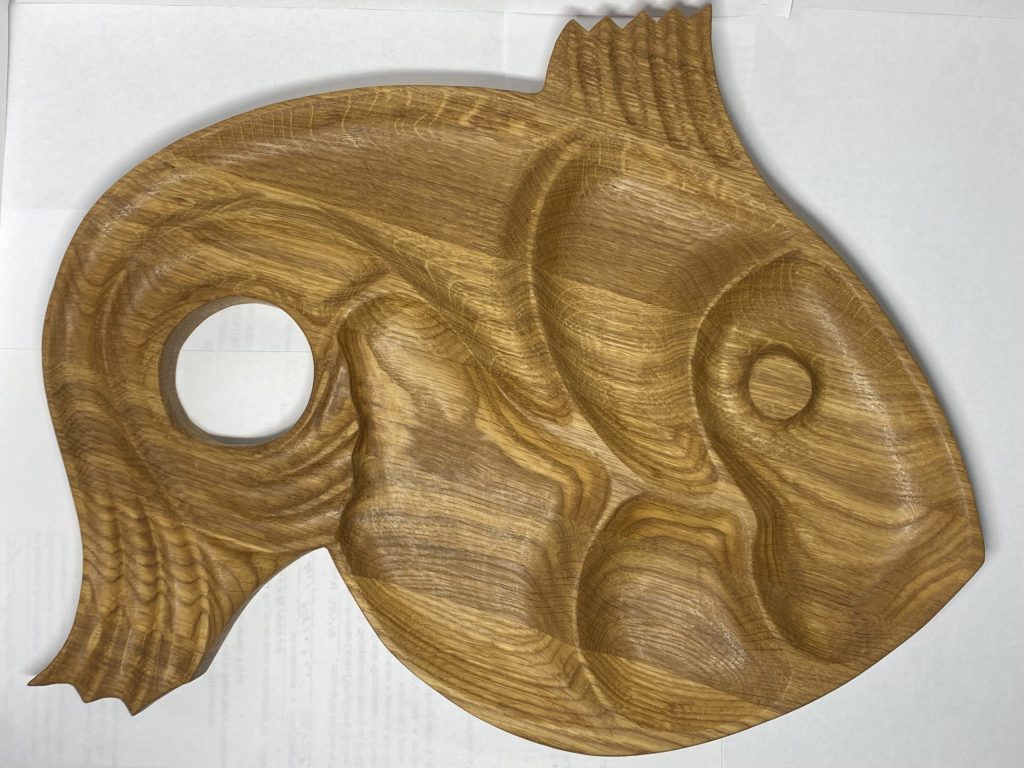 Менажница «Рыба»(дуб)