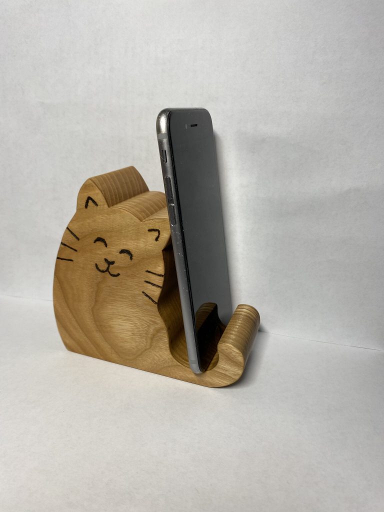 Подставка «Котик» (ясень)